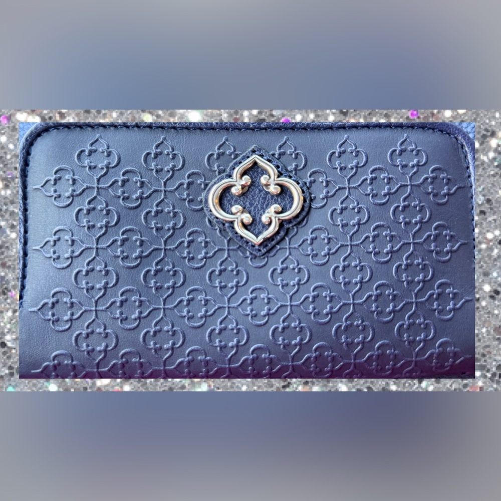 Brighton DOVIMA Like New Leather Bag, Crossbody Wallet, Orig Dust Bag, & Box - Picture 13 of 16